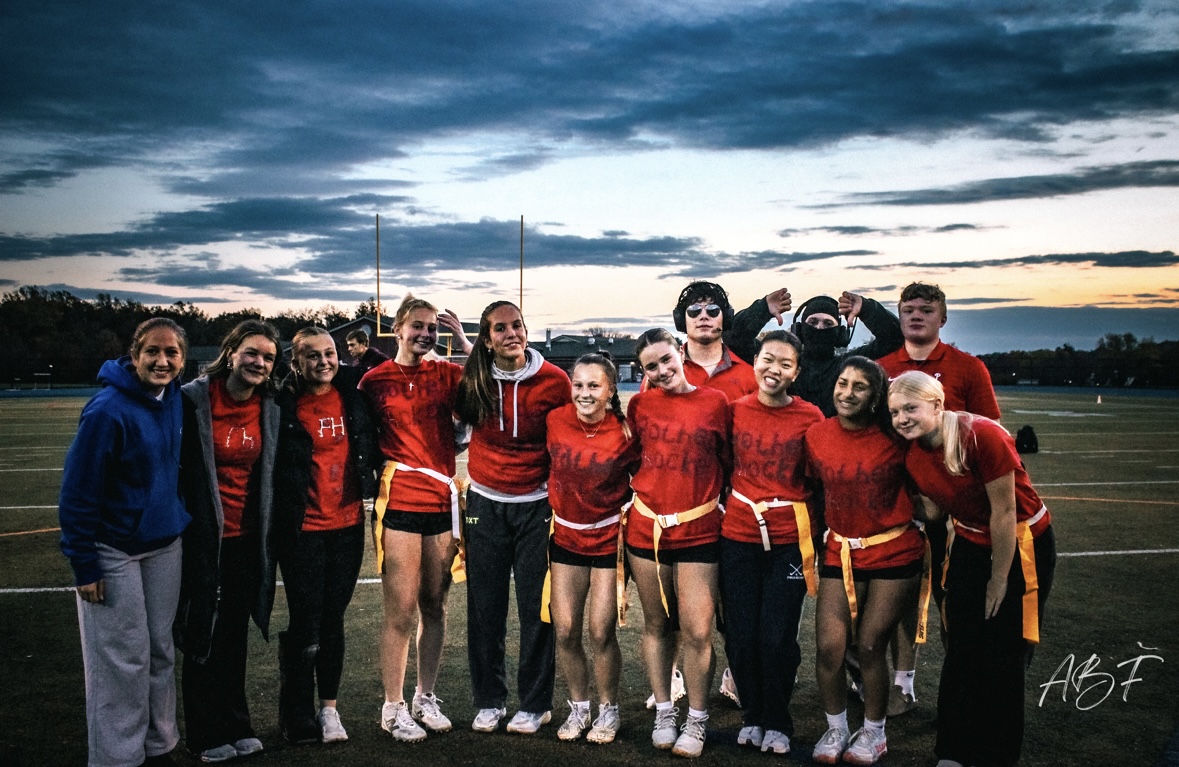 Girls’ Field Hockey and their coaches